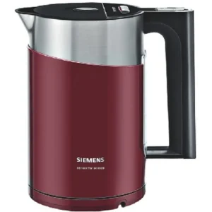 Siemens TW86104 electric kettle 1.5 L 2400 W Black, Red