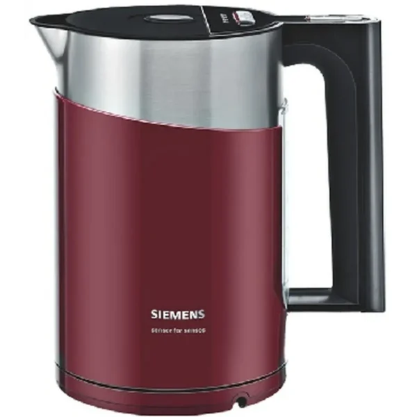 Siemens TW86104 electric kettle 1.5 L 2400 W Black, Red