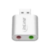 InLine USB Audio sound card, aluminum case