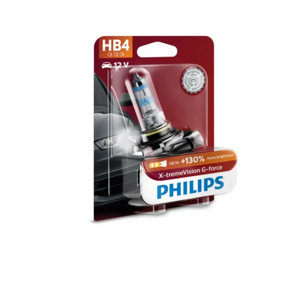 Philips X-tremeVision G-force 9006XVGB1 10 G vibration resistance