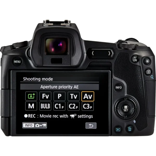 Canon EOS R + EF to RF adapter MILC Body 30.3 MP CMOS 6720 x 4480 pixels Black