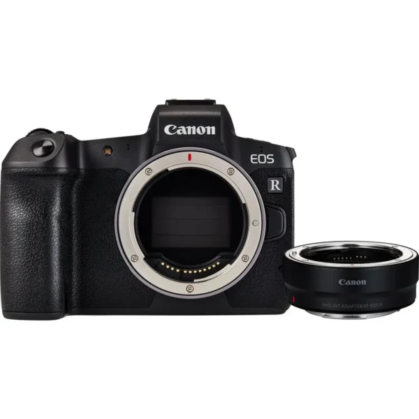 Canon EOS R + EF to RF adapter MILC Body 30.3 MP CMOS 6720 x 4480 pixels Black