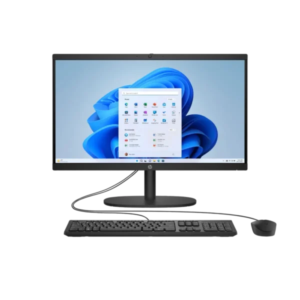 HP 22-dg0001na Intel® Core™ i3 i3-N300 54.6 cm (21.5″) 1920 x 1080 pixels All-in-One PC 8 GB DDR5-SDRAM 256 GB SSD Windows 11 Home Wi-Fi 6 (802.11ax) Black