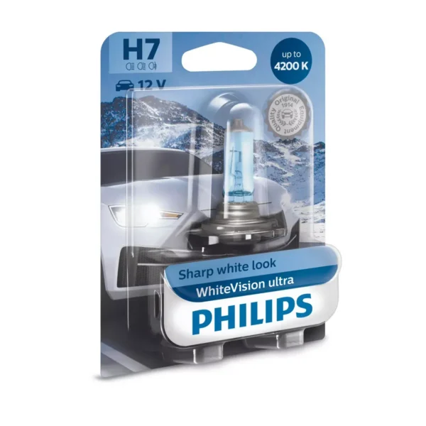 Philips WhiteVision ultra 12972WVUB1 Stylish white look