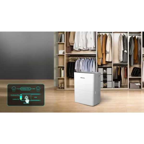 Hisense D12HW 40 dB 260 W White