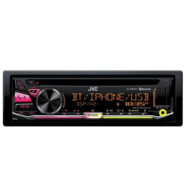 JVC KD-R981BT car media receiver Black 200 W Bluetooth