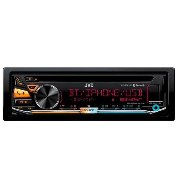 JVC KD-R981BT car media receiver Black 200 W Bluetooth