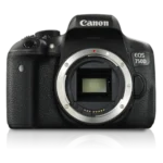 Canon EOS 750D SLR Camera Body 24.2 MP CMOS 6000 x 4000 pixels Black