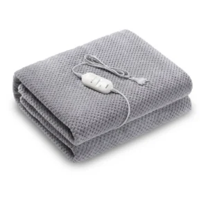 Sogo MEL-SS-20212 electric blanket 60 W Grey Polyester, Wool