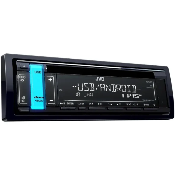 JVC KD-R491 car media receiver Black 50 W