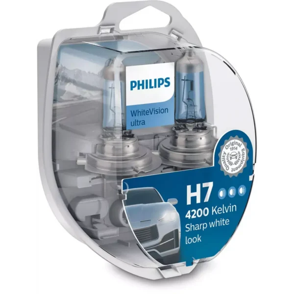 Philips WhiteVision ultra 12972WVUSM Stylish white look