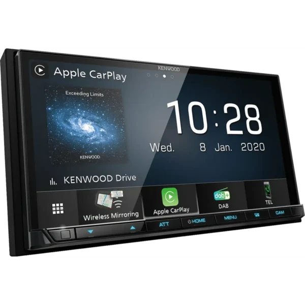 Kenwood DMX8020DABS Black 200 W Bluetooth