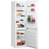 Whirlpool BSNF 8121 W fridge-freezer Freestanding 316 L White