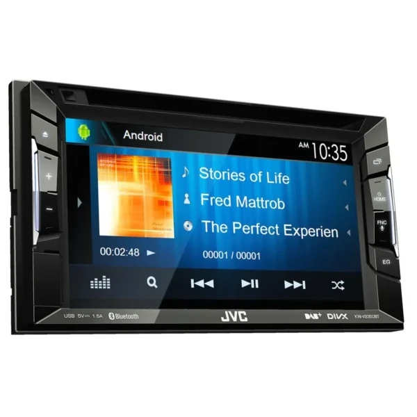 JVC KW-V235DBT car media receiver Black Bluetooth