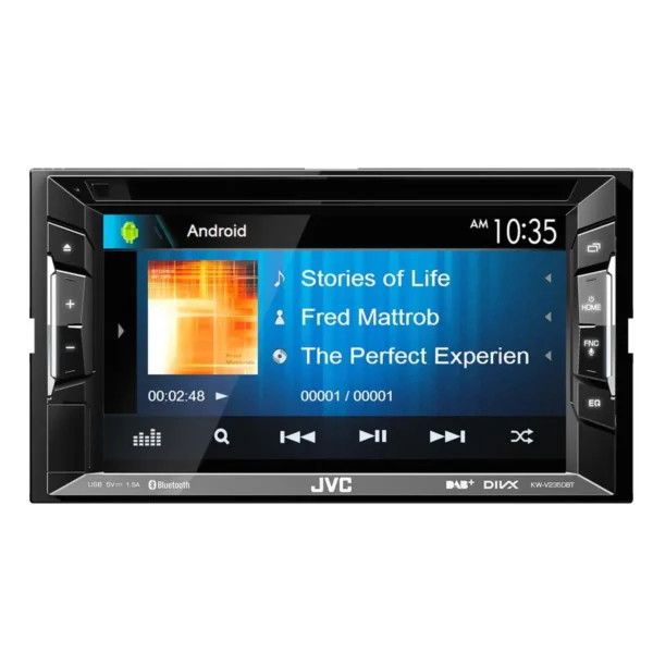 JVC KW-V235DBT car media receiver Black Bluetooth