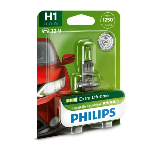 Philips LongLife EcoVision 12258LLECOB1 Longer Lifetime
