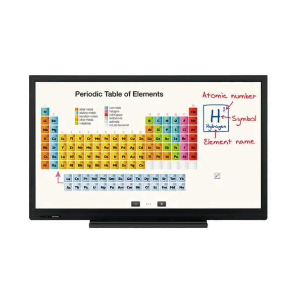 Sharp PN-C703B interactive whiteboard 177.8 cm (70″) 1920 x 1080 pixels Touchscreen Black USB