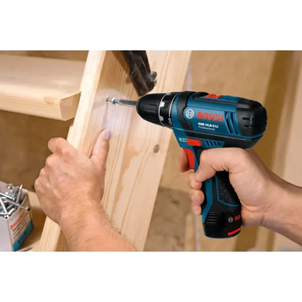 Bosch GSR 10,8-2-LI Keyless 950 g Black, Blue