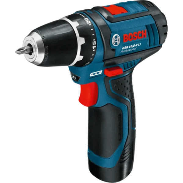 Bosch GSR 10,8-2-LI Keyless 950 g Black, Blue
