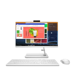 Lenovo IdeaCentre 3 AMD Athlon Silver 3050U 60.5 cm (23.8″) 1920 x 1080 pixels All-in-One PC 8 GB DDR4-SDRAM 256 GB SSD Windows 11 Home Wi-Fi 5 (802.11ac) White