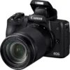 Canon EOS M50 Mark II + EF-M 18-150mm IS STM MILC 24.1 MP CMOS 6000 x 4000 pixels Black