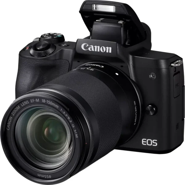 Canon EOS M50 Mark II + EF-M 18-150mm IS STM MILC 24.1 MP CMOS 6000 x 4000 pixels Black