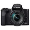 Canon EOS M50 Mark II + EF-M 18-150mm IS STM MILC 24.1 MP CMOS 6000 x 4000 pixels Black