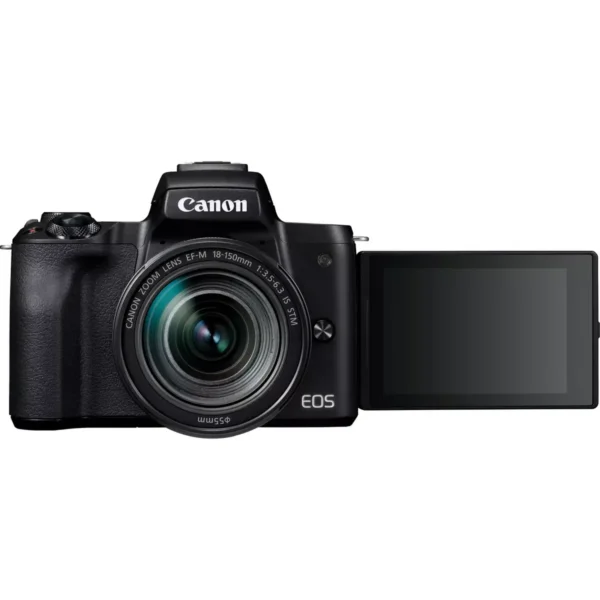 Canon EOS M50 Mark II + EF-M 18-150mm IS STM MILC 24.1 MP CMOS 6000 x 4000 pixels Black