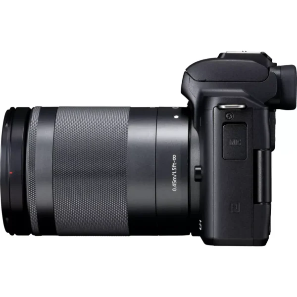 Canon EOS M50 Mark II + EF-M 18-150mm IS STM MILC 24.1 MP CMOS 6000 x 4000 pixels Black