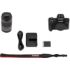 Canon EOS M50 Mark II + EF-M 18-150mm IS STM MILC 24.1 MP CMOS 6000 x 4000 pixels Black