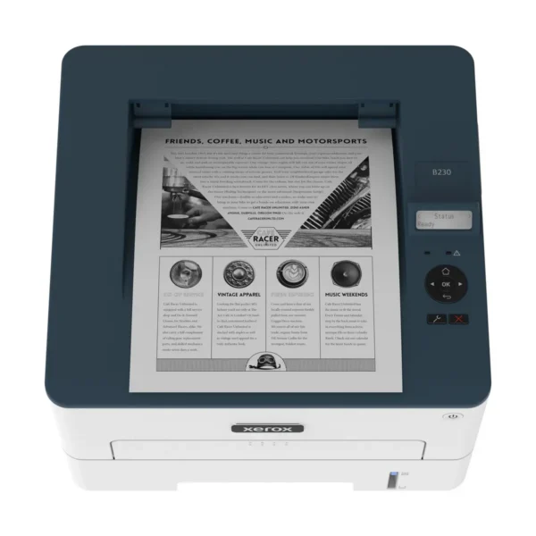 Xerox B230 A4 34ppm Wireless Duplex Printer PCL5e/6 2 Trays Total 251 Sheets UK
