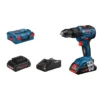 Bosch GSB 18V-55 PROFESSIONAL 1800 RPM Keyless 1.1 kg Black, Blue, Red