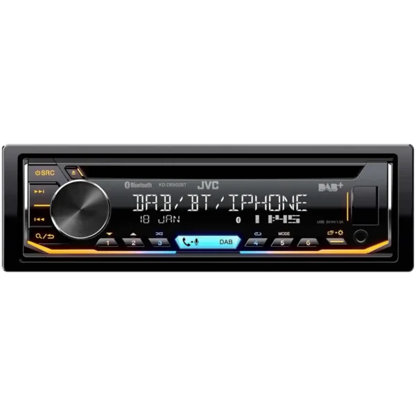 JVC KD-DB902BT 1-DIN CD Receiver