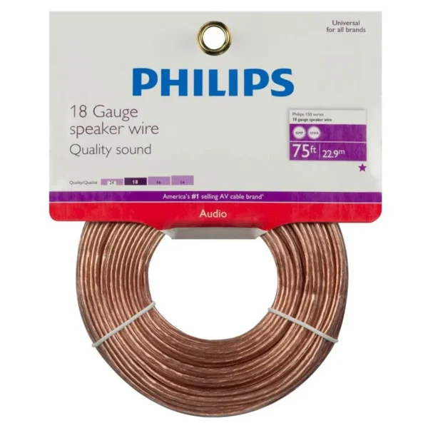 Philips SWA2430H/17 audio cable 22.86 m Aluminium, Copper