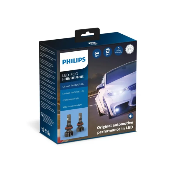 Philips Ultinon Pro9000 11366U90CWX2 with exclusive Lumileds automotive LED