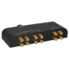 Techly IDATA AU-270 audio switch Black