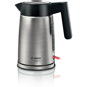 Bosch TWK5P480GB electric kettle 1.7 L 3000 W Black, Stainless steel