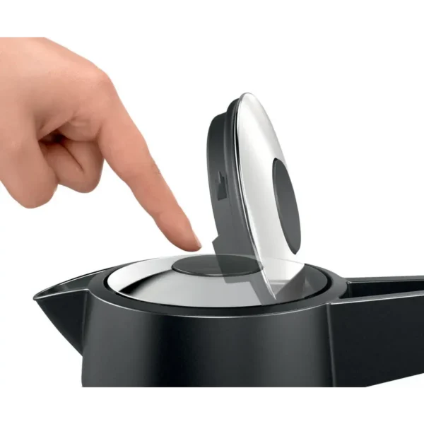 Bosch TWK5P480GB electric kettle 1.7 L 3000 W Black, Stainless steel