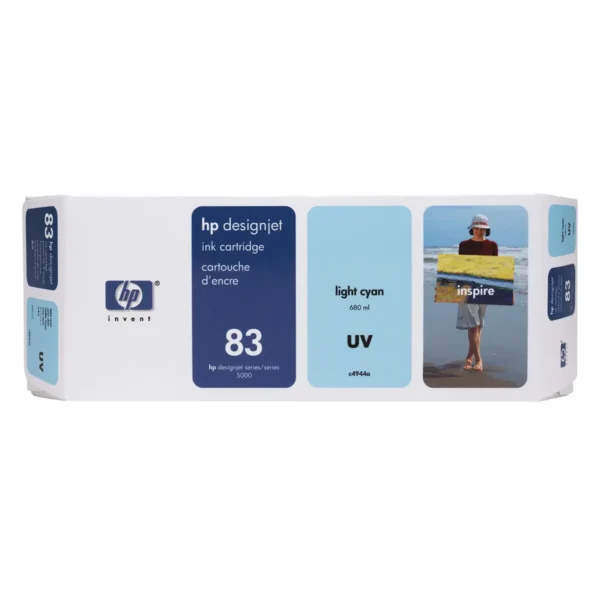 HP Cartouche d’encre cyan clair UV 83 (680 ml) print head Inkjet printing