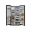 Whirlpool WSF5574A+X side-by-side refrigerator Freestanding 515 L Stainless steel