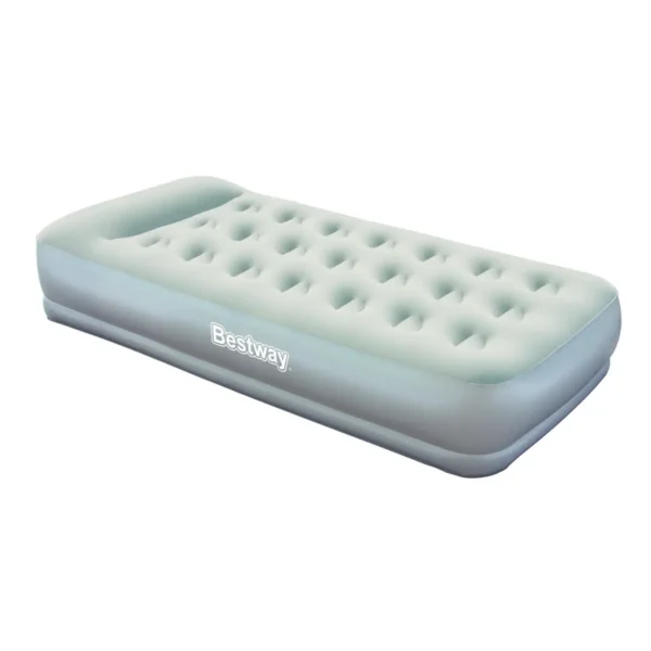 Bestway Flocked Restaira Premium Airbed – Single – 1.91m x 97cm x 38cm