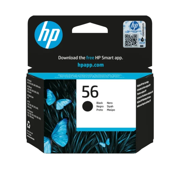 HP 56 Black Original Ink Cartridge