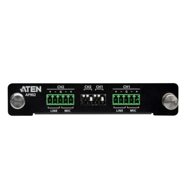 ATEN AP902 2.0 channels Black, Metallic