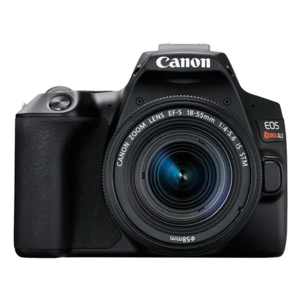 Canon EOS Rebel SL3 + EF-S 18-55mm IS STM SLR Camera Kit 24.1 MP CMOS 6000 x 4000 pixels Black
