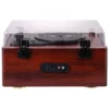 Trevi TT 1030 BT Direct drive audio turntable Wood
