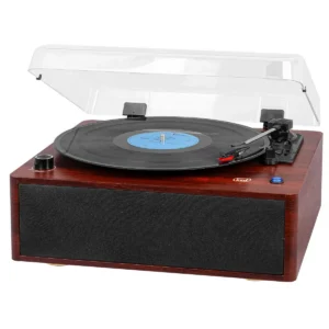 Trevi TT 1030 BT Direct drive audio turntable Wood