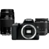 Canon EOS 250D + EF-S 18-55mm f/3.5-5.6 III + EF 75-300mm f/4-5.6 III SLR Camera Kit 24.1 MP CMOS 6000 x 4000 pixels Black