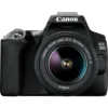 Canon EOS 250D + EF-S 18-55mm f/3.5-5.6 III + EF 75-300mm f/4-5.6 III SLR Camera Kit 24.1 MP CMOS 6000 x 4000 pixels Black