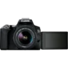 Canon EOS 250D + EF-S 18-55mm f/3.5-5.6 III + EF 75-300mm f/4-5.6 III SLR Camera Kit 24.1 MP CMOS 6000 x 4000 pixels Black
