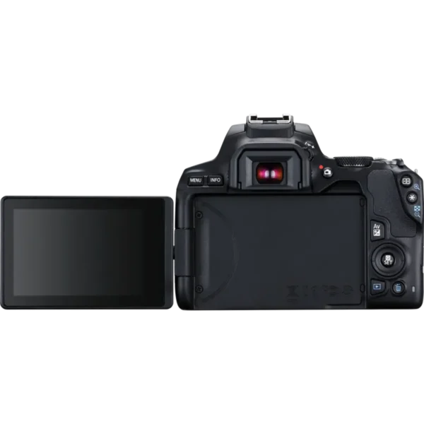 Canon EOS 250D + EF-S 18-55mm f/3.5-5.6 III + EF 75-300mm f/4-5.6 III SLR Camera Kit 24.1 MP CMOS 6000 x 4000 pixels Black